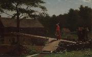 Winslow Homer Old Mill painting